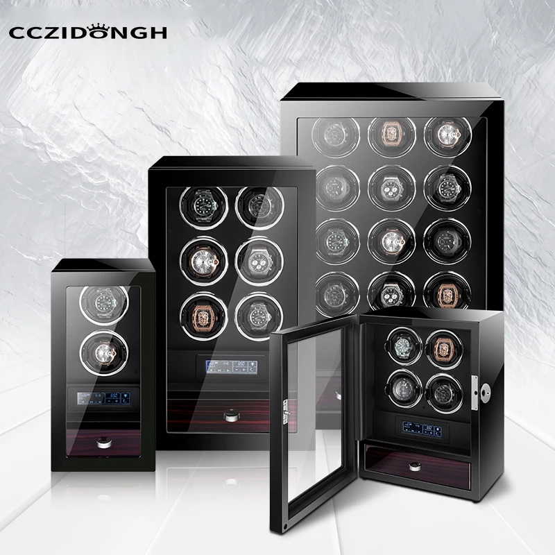 Luxury Watch Winder Box - Luxury Watch Storage Case - Automatic