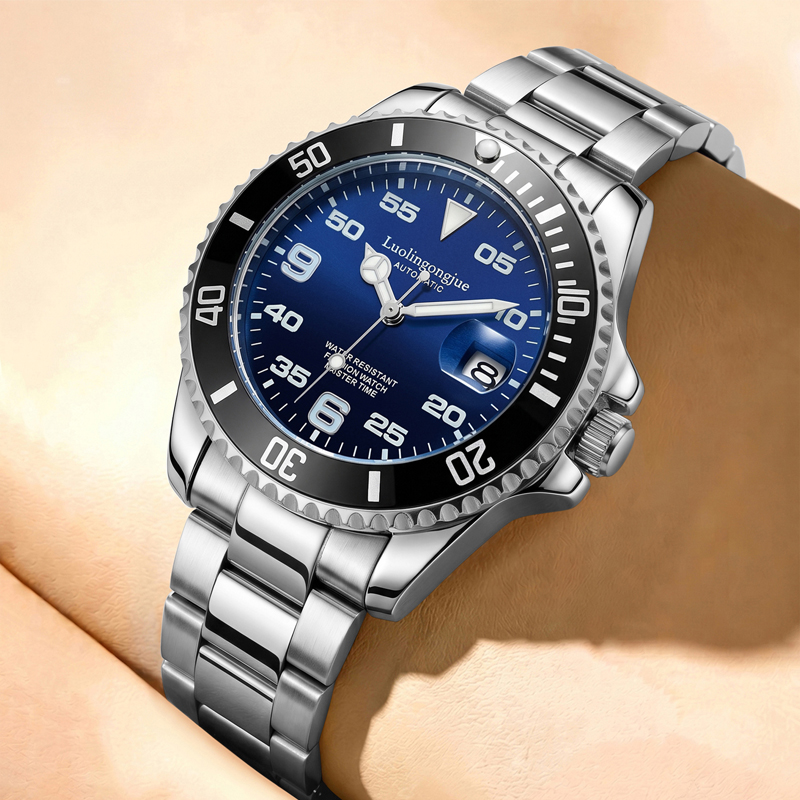 Luxury Watch Name Brands - New Luxury Men's Watch, Business-Style Skeleton