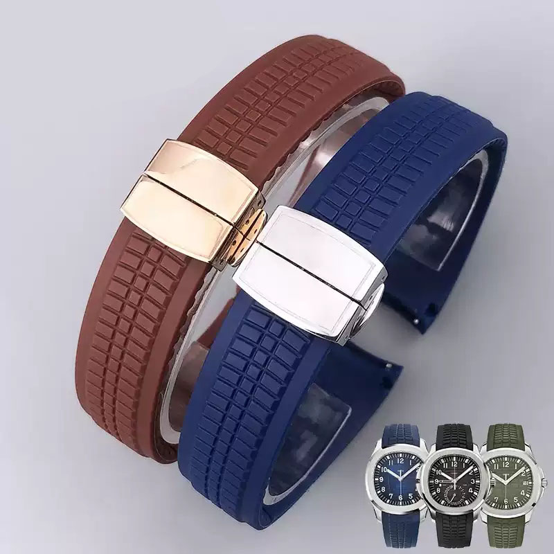 Luxury Watch Patek Philippe - High Quality Soft Rubber Watch Band
