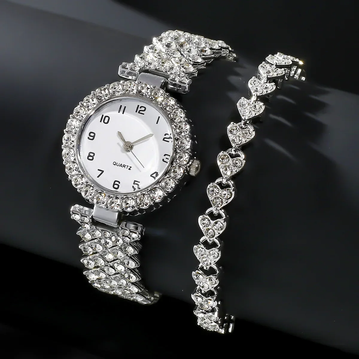 Luxury Watch For Sale - 1pcs/2pcs Luxury Fashion Women Watch Set