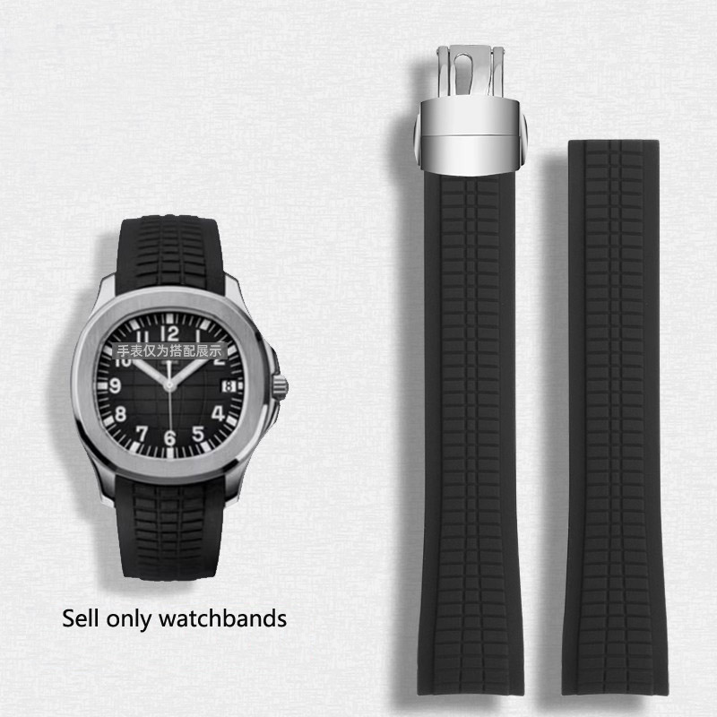 Luxury Watch Patek Philippe - Soft Rubber Watch Band Aquanaut Fits