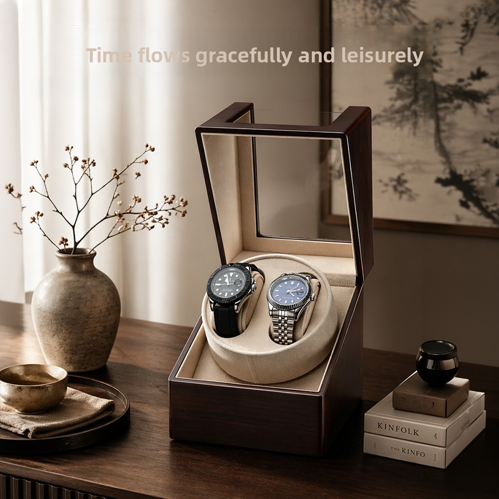 Luxury 2 Slots Watch Winder fo - Luxury Watch Winder Box ulasan dan harga