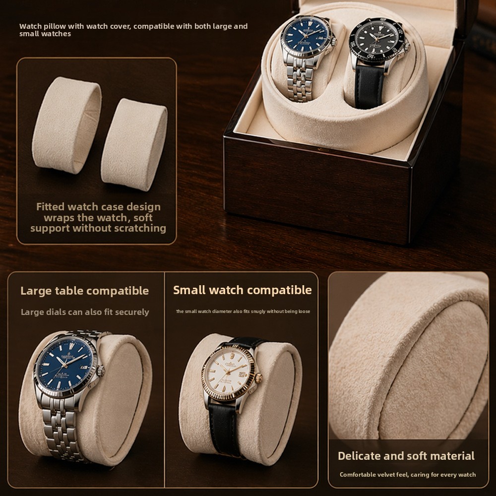 Luxury 2 Slots Watch Winder fo - Luxury Watch Winder Box ulasan dan harga
