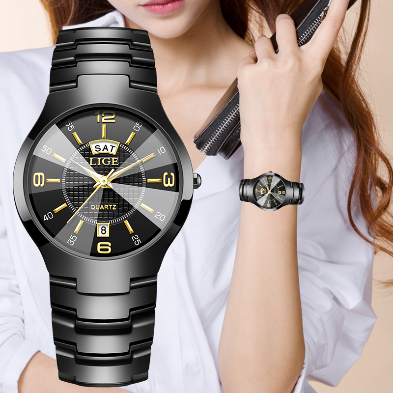 LIGE Fashion Elegant Women's W - Luxury Watch For Women ulasan dan harga