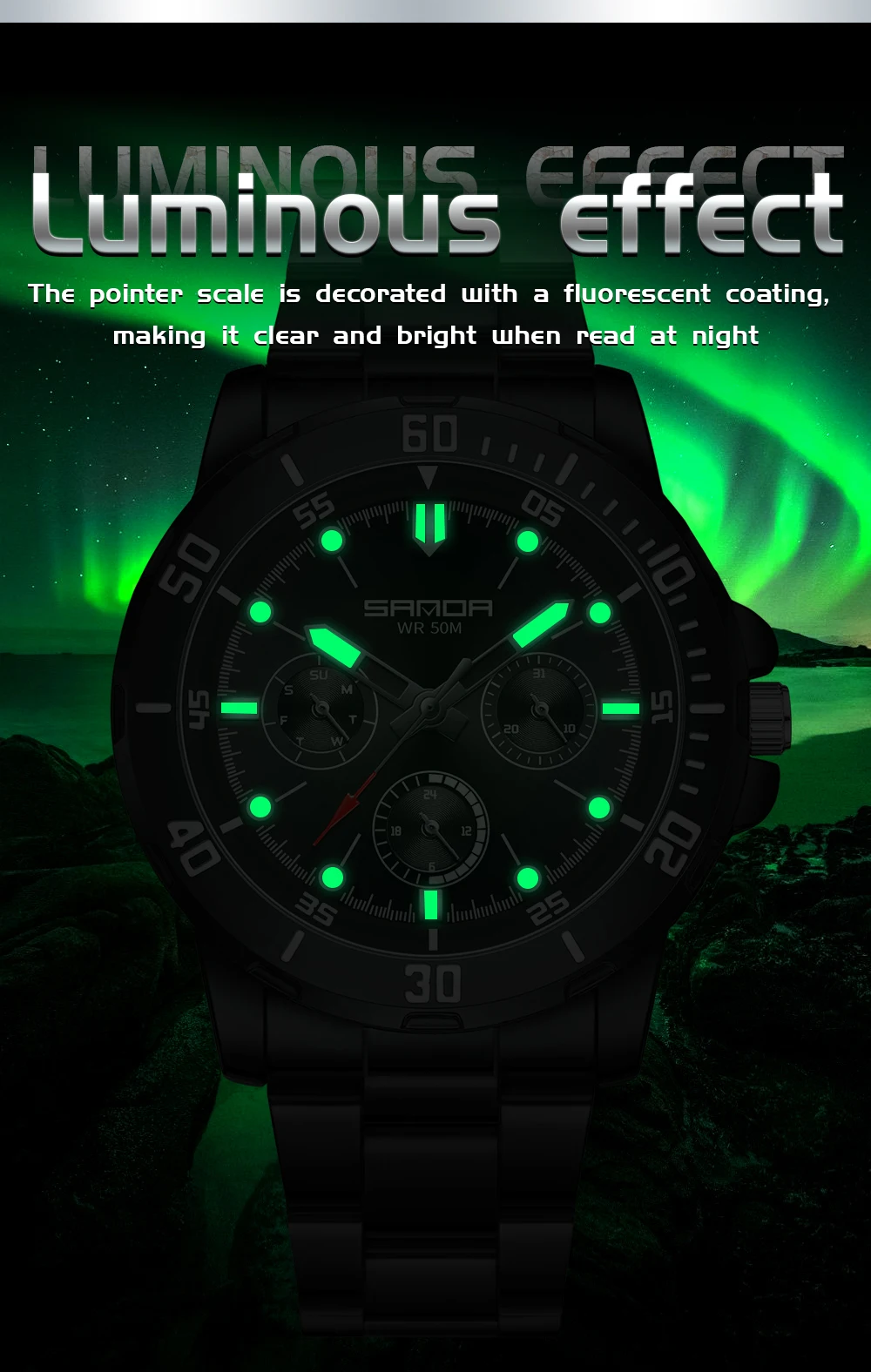 SANDA 3265 3266 Men's Electron - Luxury Watch Shop ulasan dan harga