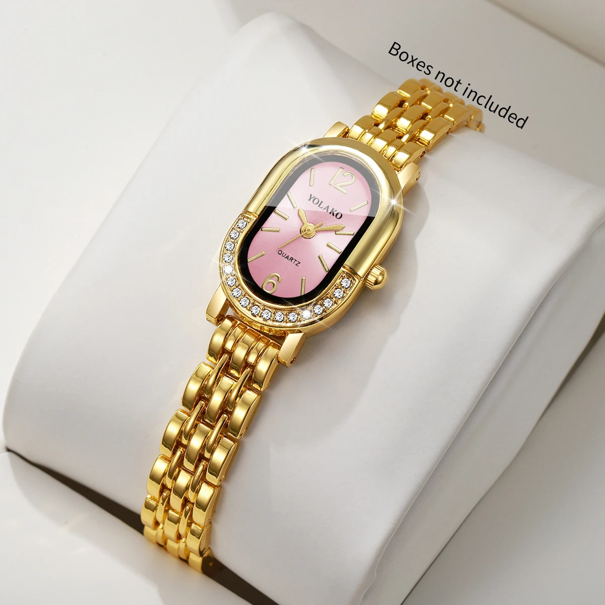 Luxury Rhinestone Women Quartz - Luxury Watch Holder ulasan dan harga