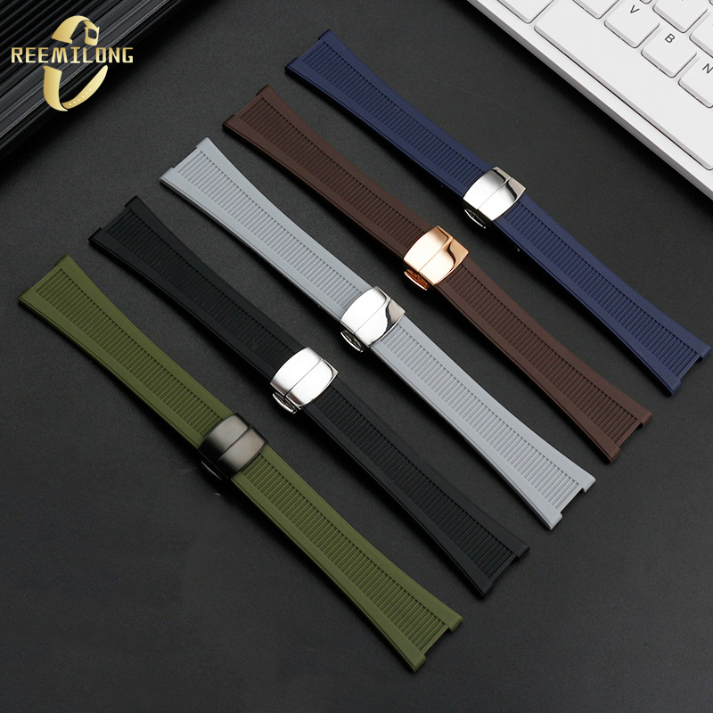 Silicone rubber watch strap 25 - Luxury Watch Patek Philippe ulasan dan harga