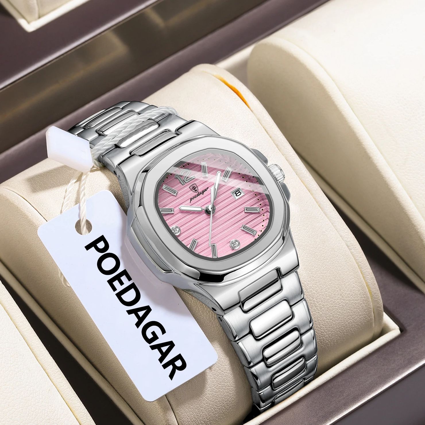 POEDAGAR Square Fashion Woman  - Luxury Watch For Sale ulasan dan harga