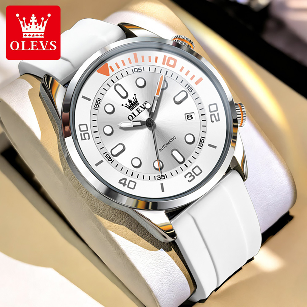OLEVS Luxury Watch 30M Water R - Luxury Watch White ulasan dan harga