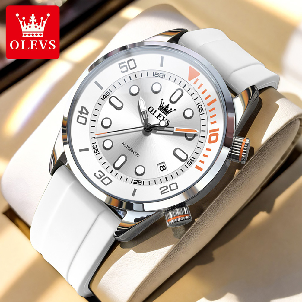 OLEVS Luxury Watch 30M Water R - Luxury Watch White ulasan dan harga