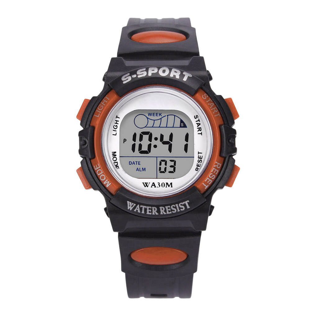 Students Electronic Watch for  - Luxury Watch White ulasan dan harga
