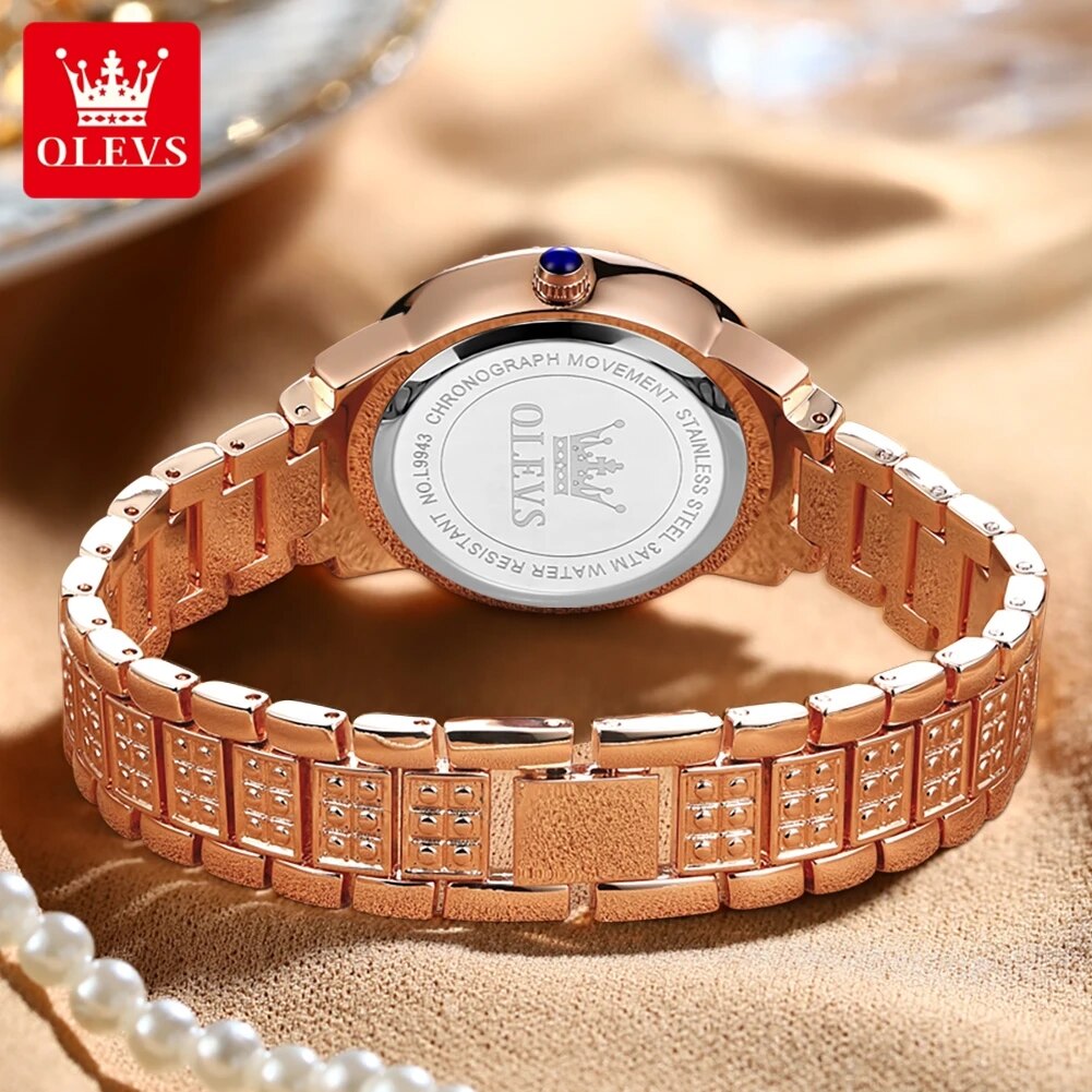 OLEVS 9943 Luxury All Diamond  - Luxury Watch For Sale ulasan dan harga