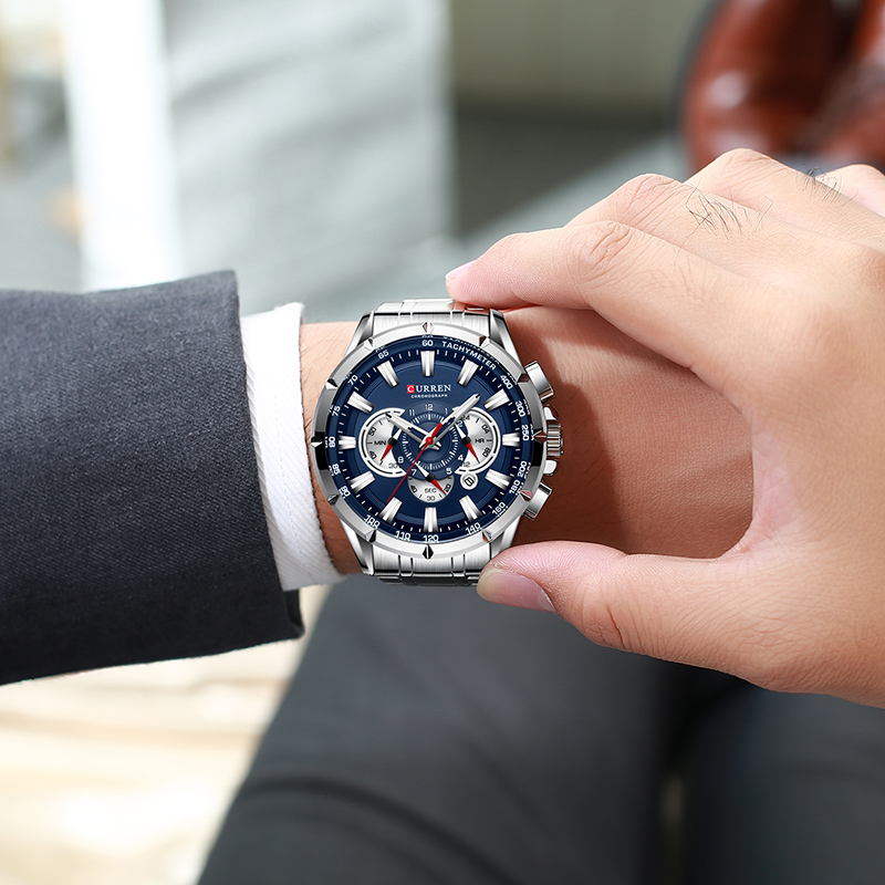CURREN Wrist Watch Men Waterpr - Luxury Watch Audemars Piguet ulasan dan harga