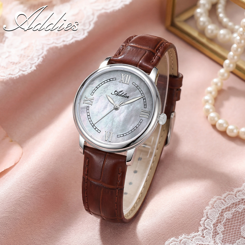 ADDIES Leather Quartz Woman Wa - Luxury Watch Holder ulasan dan harga