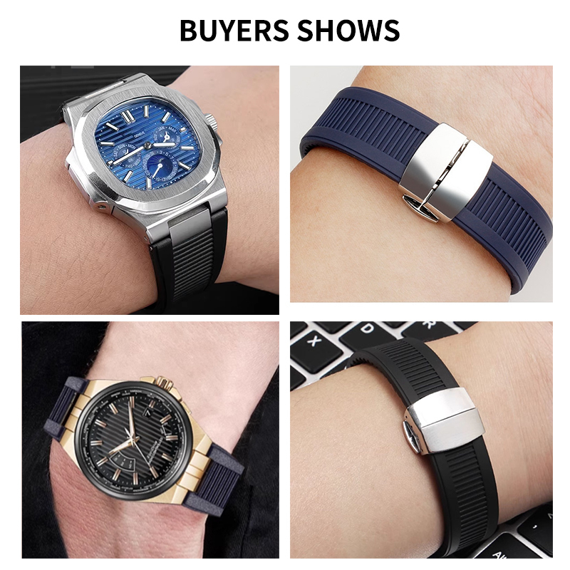 Luxury Silicone Watch Strap fo - Luxury Watch Patek Philippe ulasan dan harga