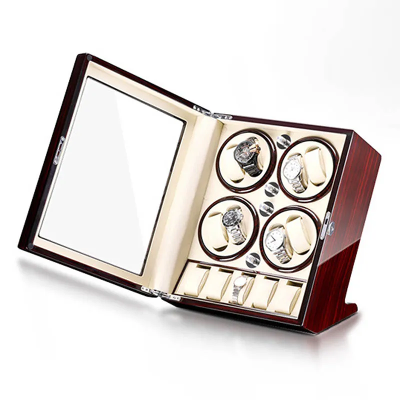 Luxury 8 Slots Watch Winders A - Luxury Watch Winder Box ulasan dan harga