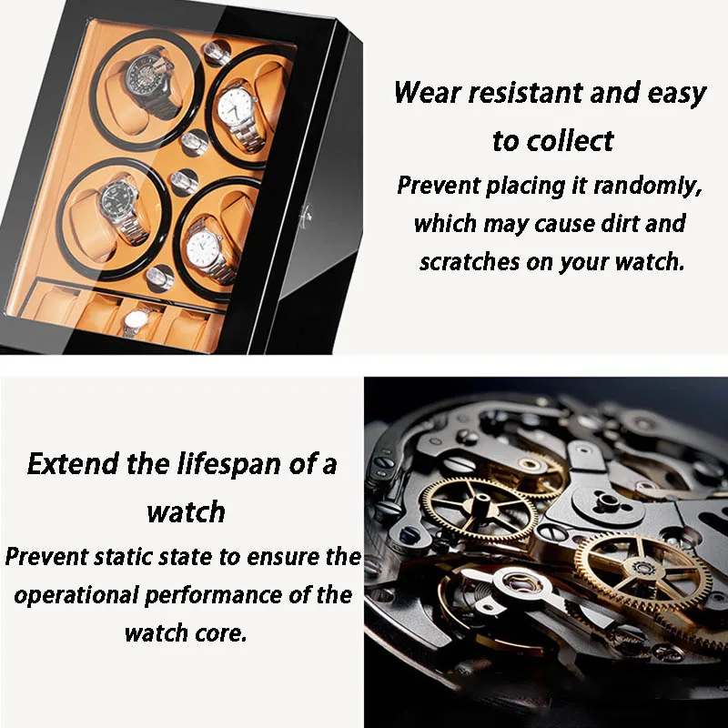 Luxury 8 Slots Watch Winders A - Luxury Watch Winder Box ulasan dan harga