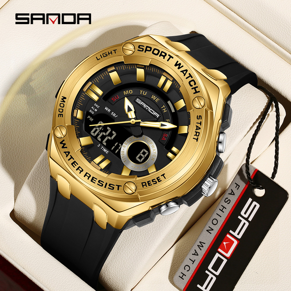 SANDA New Hot Selling Men's El - Luxury Watch Shop ulasan dan harga