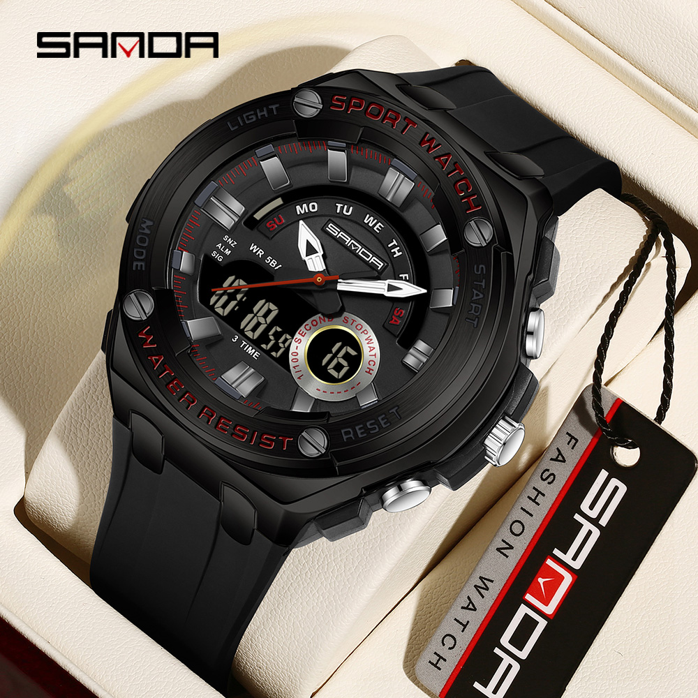 SANDA New Hot Selling Men's El - Luxury Watch Shop ulasan dan harga