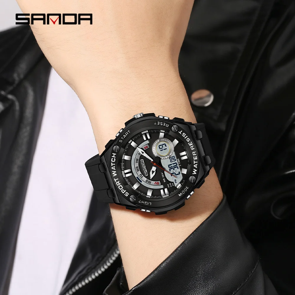 SANDA New Hot Selling Men's El - Luxury Watch Shop ulasan dan harga