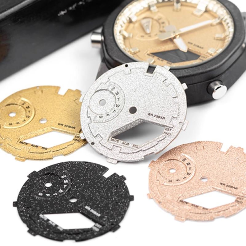 Frost Gold Fire Pattern Dial F - Casio Watch G-Shock Ga-2100 ulasan dan harga