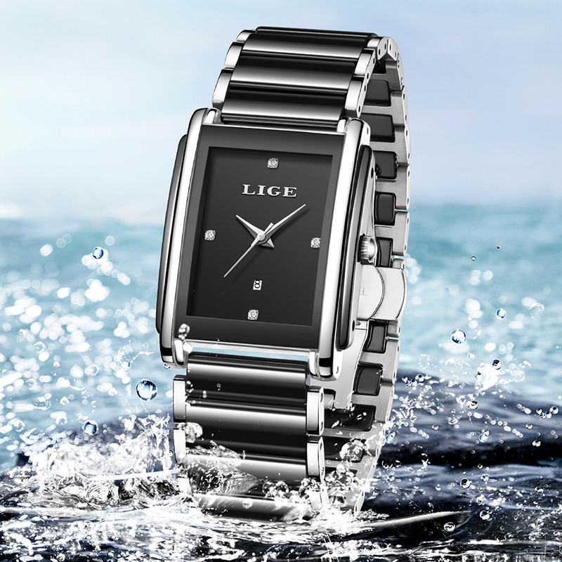 LIGE New Luxury Women Watches  - Luxury Watch Holder ulasan dan harga