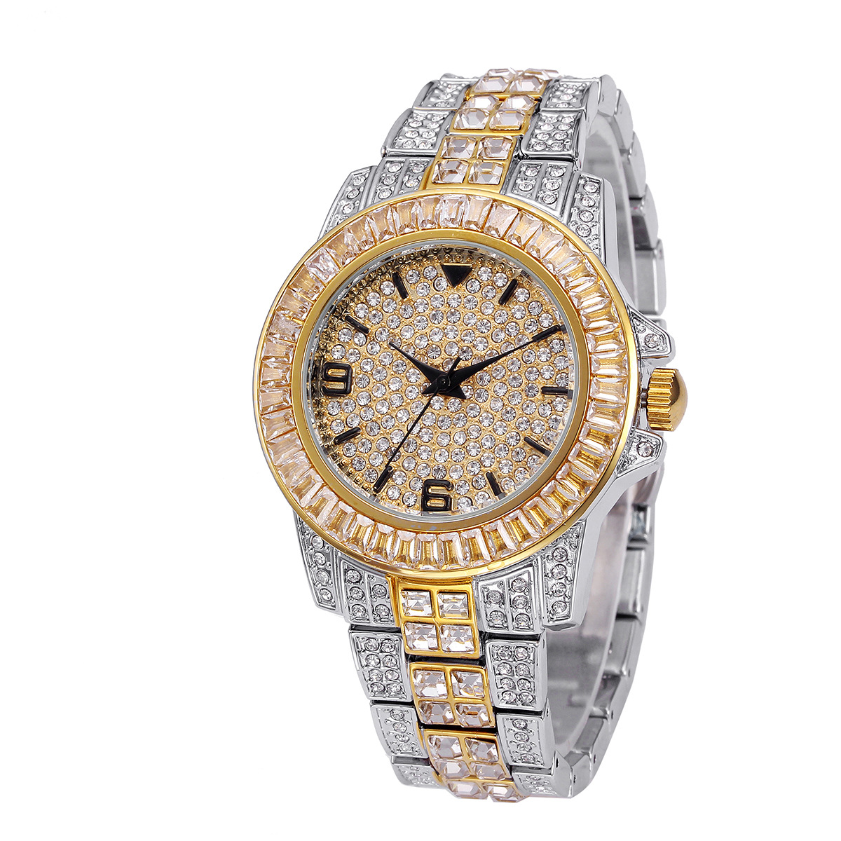 Luxury Full Stone Quartz Watch - Luxury Watch For Women ulasan dan harga