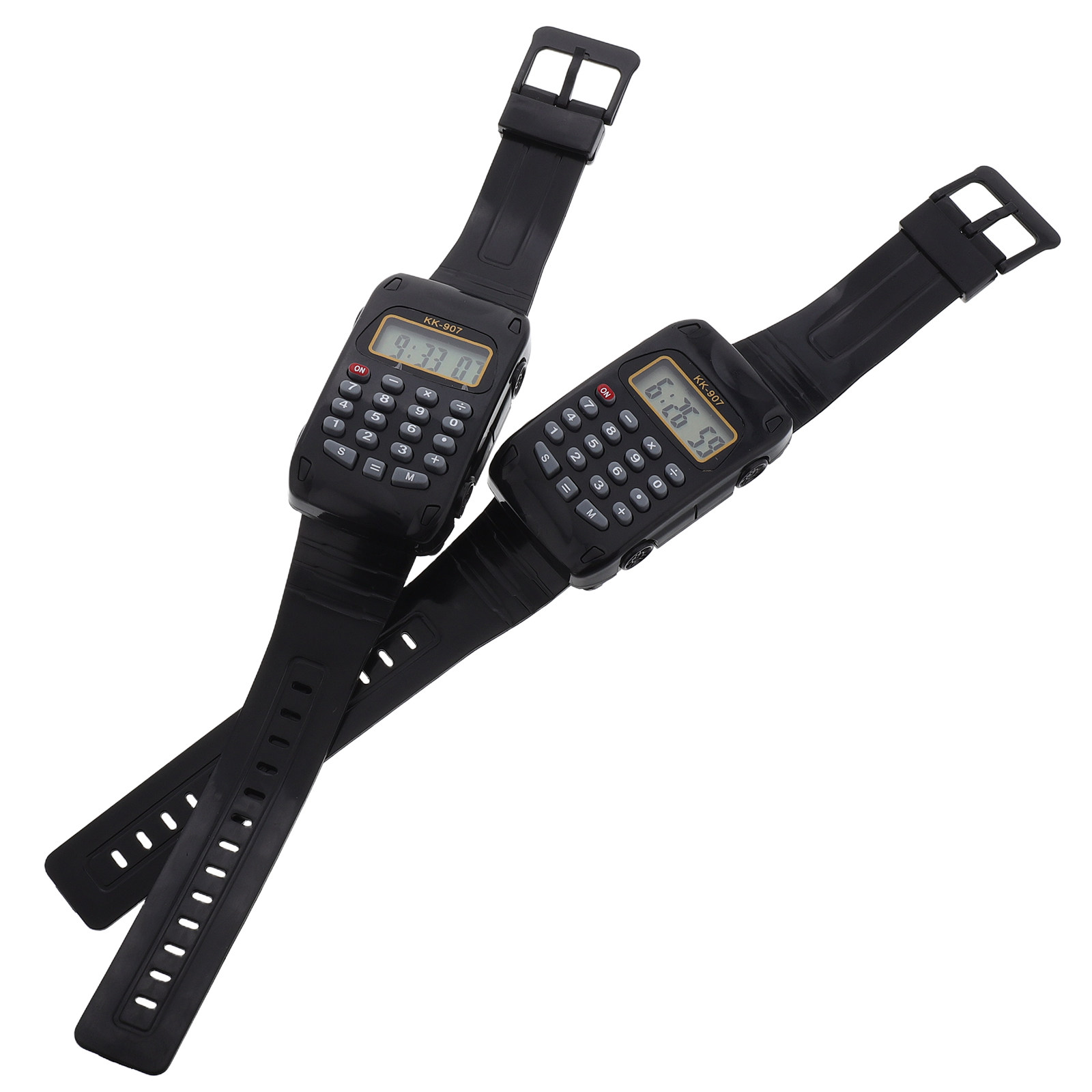 2Pcs Educational Calculator Wa - Luxury Watch White ulasan dan harga
