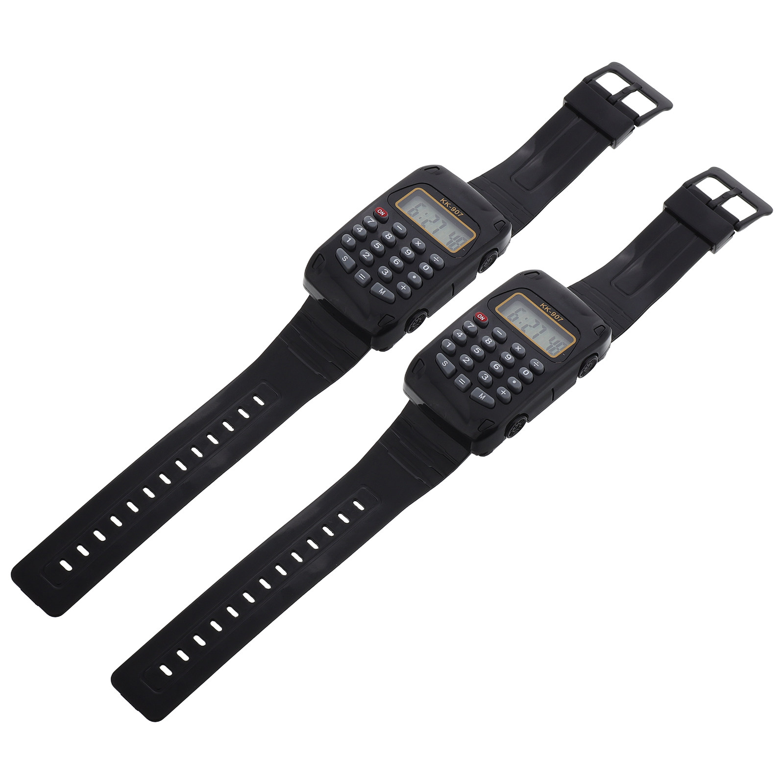2Pcs Educational Calculator Wa - Luxury Watch White ulasan dan harga