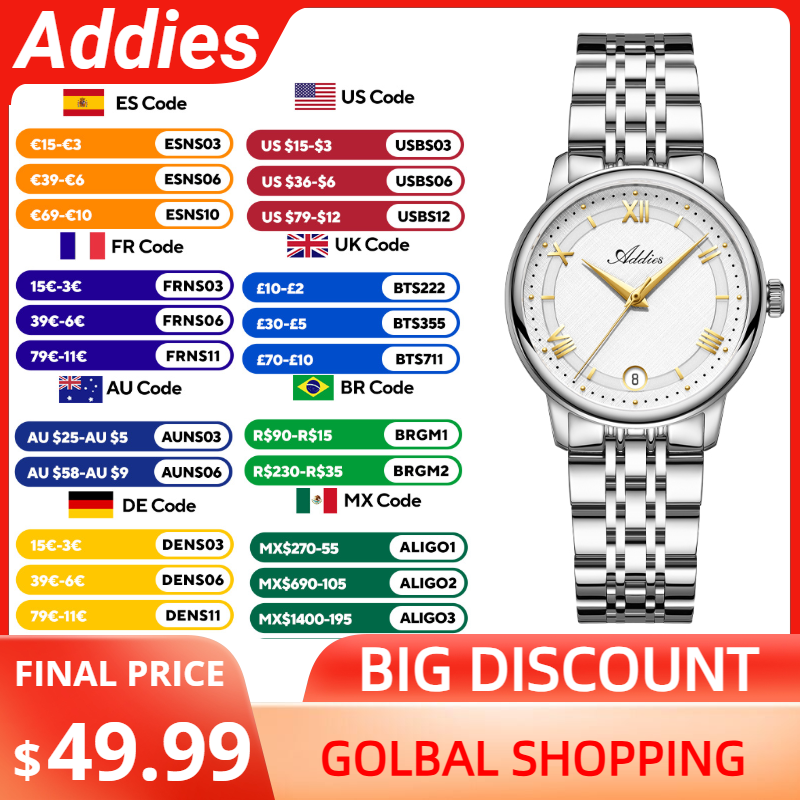 Addies New Luxury Women's Watc - Luxury Watch For Women ulasan dan harga