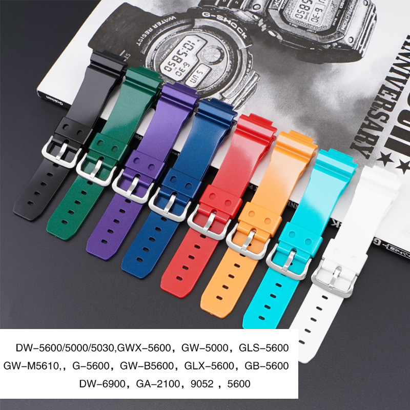 Resin Silicone Strap for Casio - Casio Watch G-Shock Ga-2100 ulasan dan harga