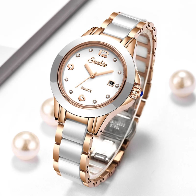 Sunkta Fashion Casual Quartz W - Luxury Watch For Women ulasan dan harga