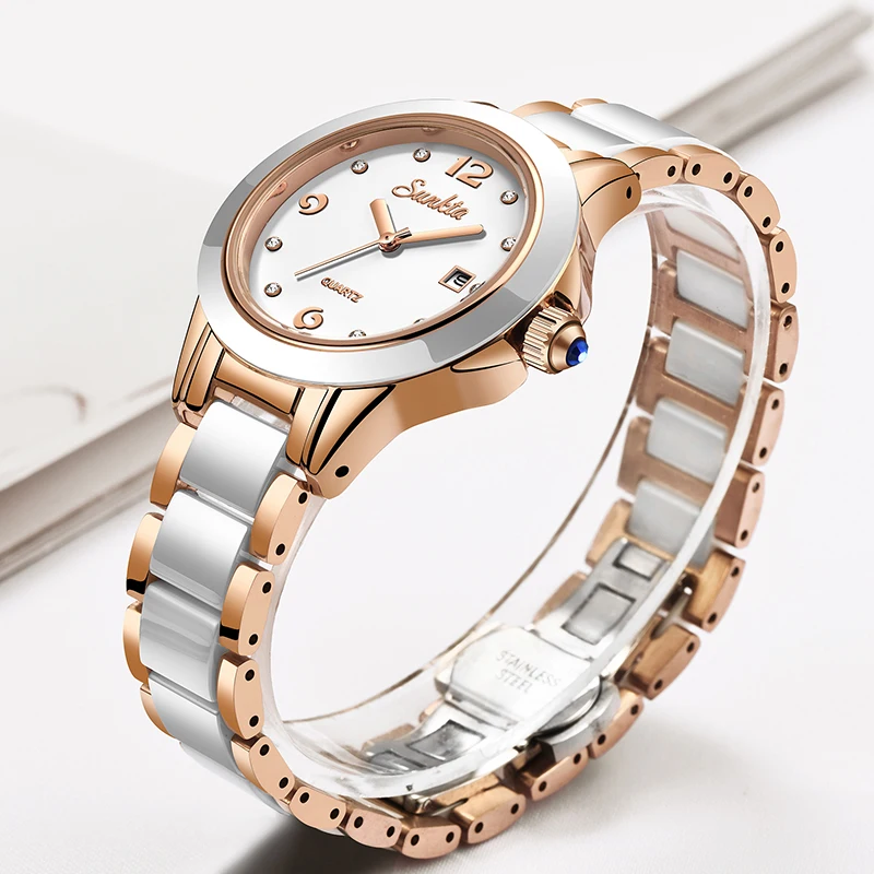 Sunkta Fashion Casual Quartz W - Luxury Watch For Women ulasan dan harga