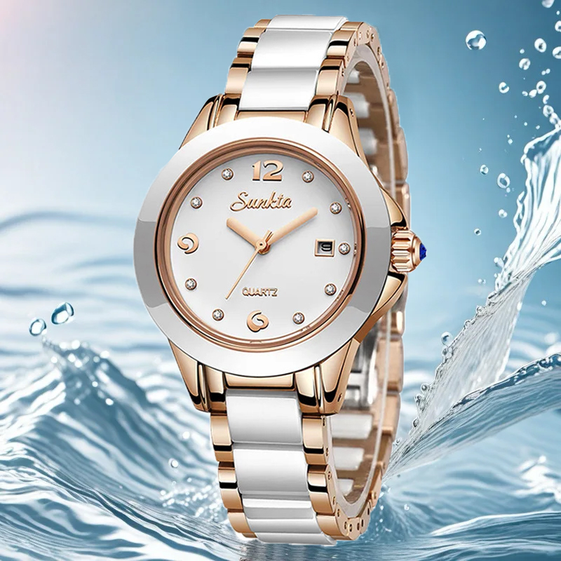 Sunkta Fashion Casual Quartz W - Luxury Watch For Women ulasan dan harga