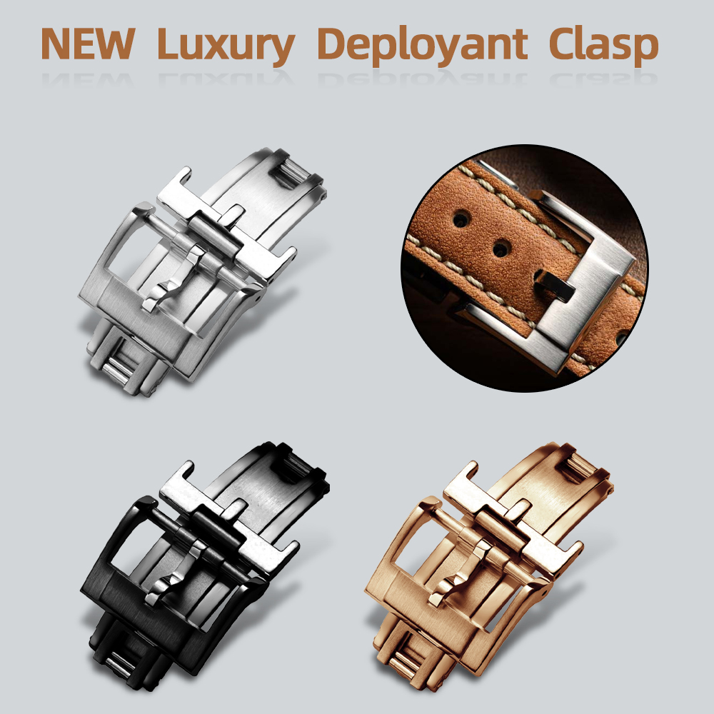 NEW Luxury Deployant Clasp 16m - Luxury Watch Face ulasan dan harga