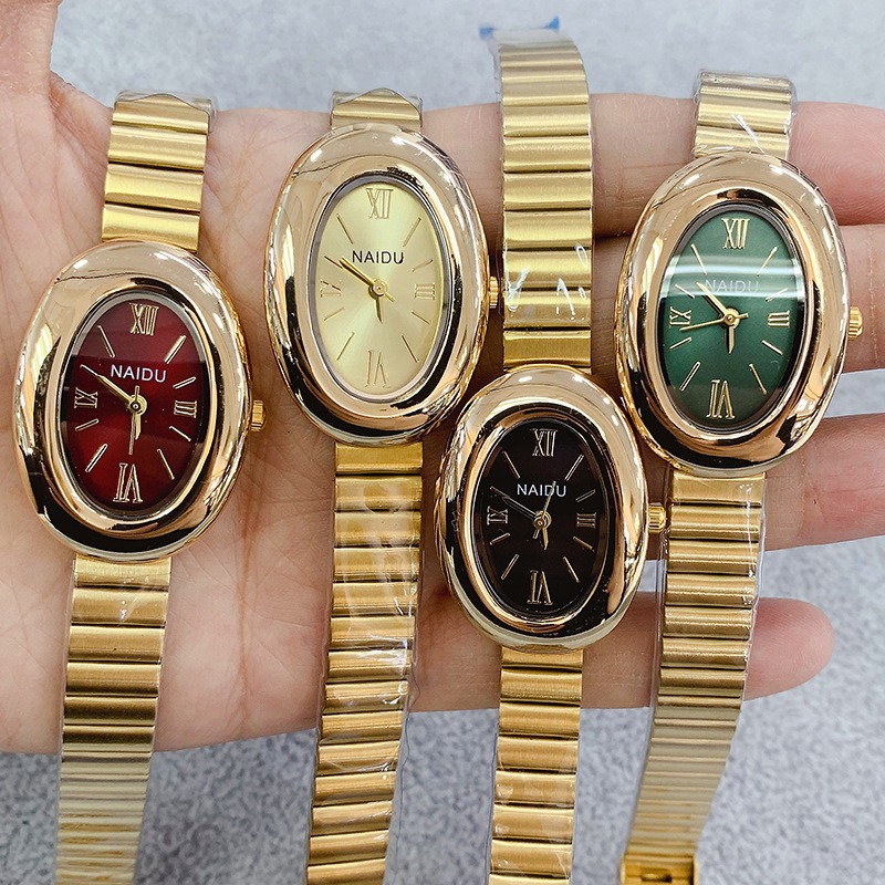 Luxury Brand Gold Oval Women Q - Luxury Watch For Sale ulasan dan harga