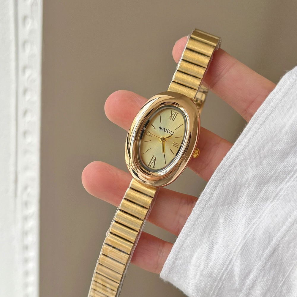 Luxury Brand Gold Oval Women Q - Luxury Watch For Sale ulasan dan harga