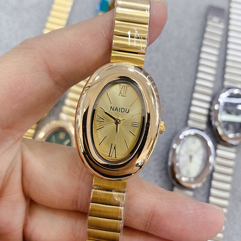 Luxury Brand Gold Oval Women Q - Luxury Watch For Sale ulasan dan harga