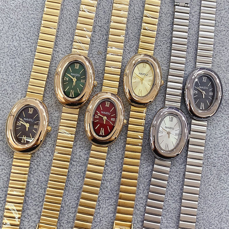 Luxury Brand Gold Oval Women Q - Luxury Watch For Sale ulasan dan harga