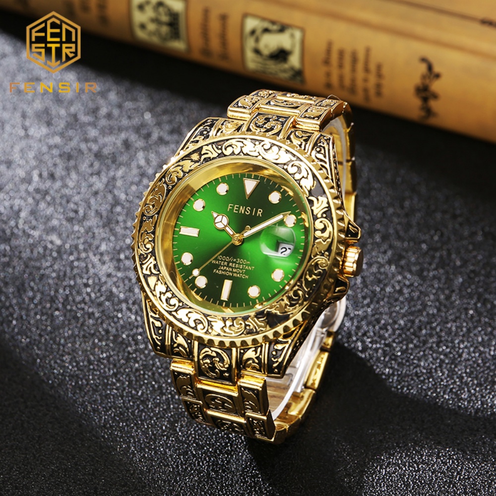 Vintage Embossed Men's Quartz  - Luxury Watch And Price ulasan dan harga