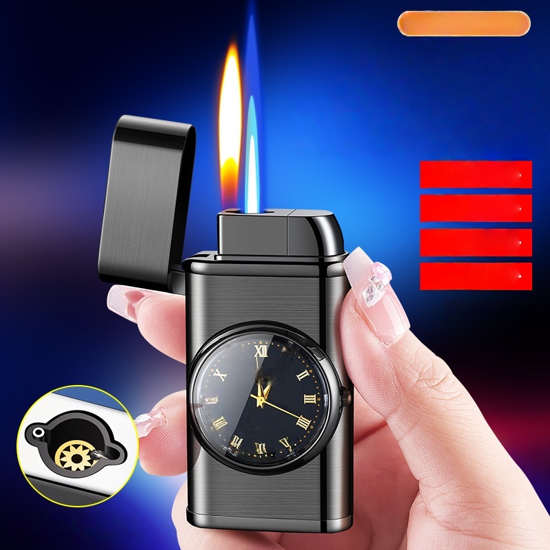Watch Face Torch Lighter, Refi - Luxury Watch Face ulasan dan harga