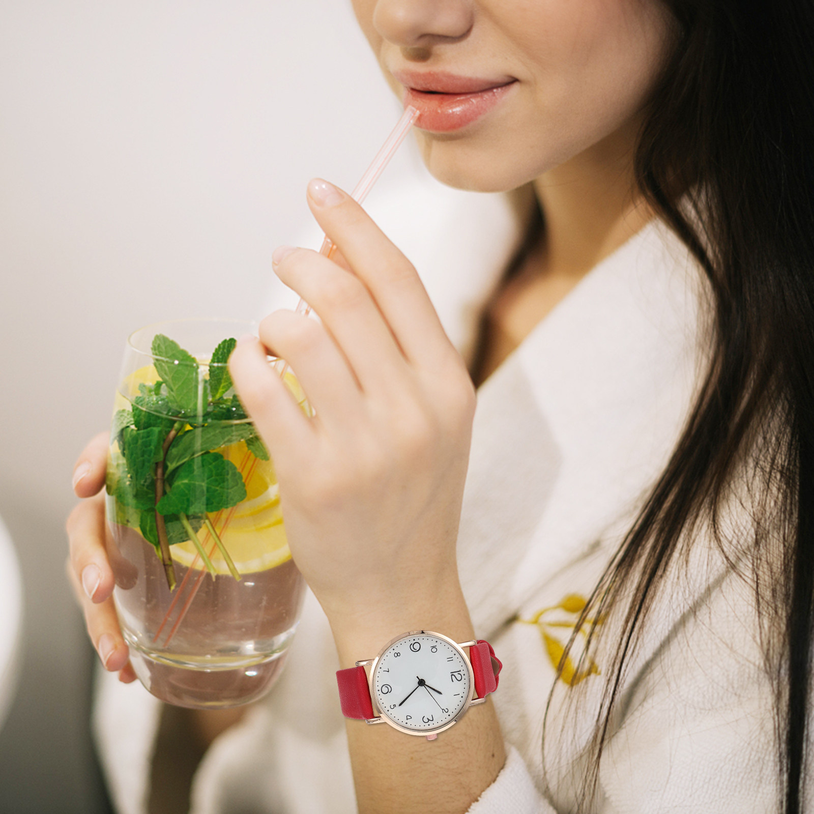 Women Quartz Watch Elegant Ban - Luxury Watch White ulasan dan harga