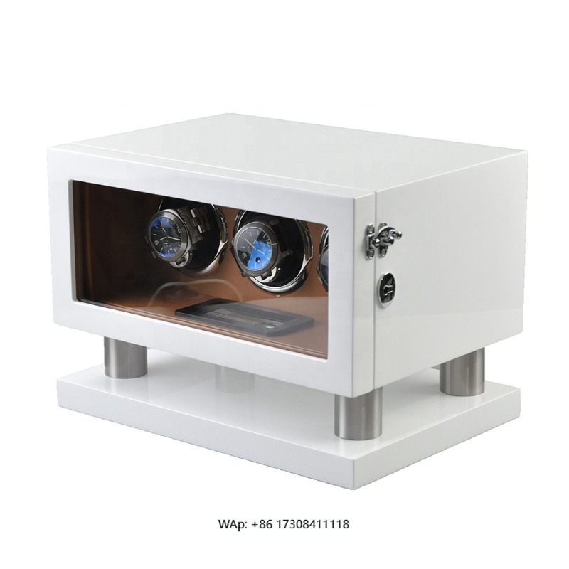 White Brown Leather Controller - Luxury Watch White ulasan dan harga