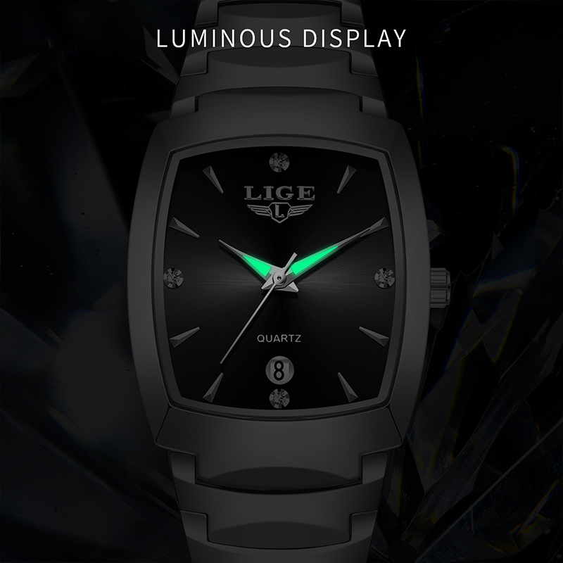 LIGE Watch women Business Luxu - Luxury Watch For Women ulasan dan harga