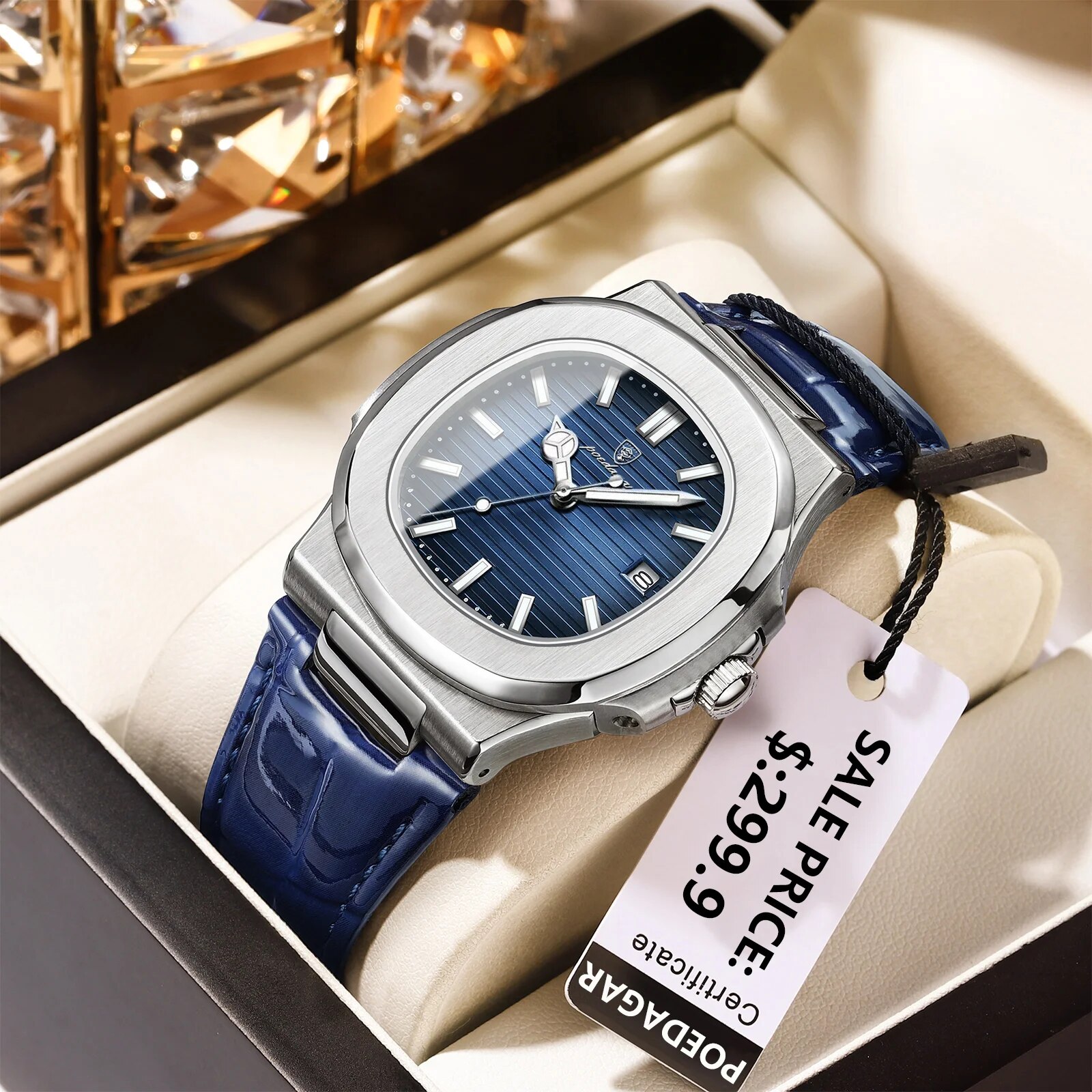 POEDAGAR Top Luxury Square Man - Luxury Watch Audemars Piguet ulasan dan harga