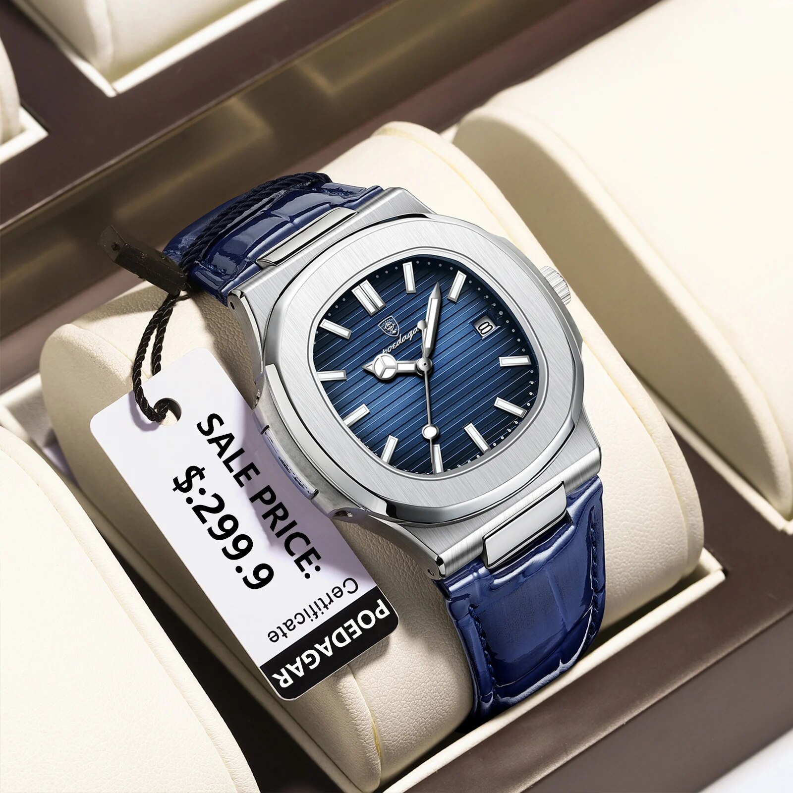 POEDAGAR Top Luxury Square Man - Luxury Watch Audemars Piguet ulasan dan harga