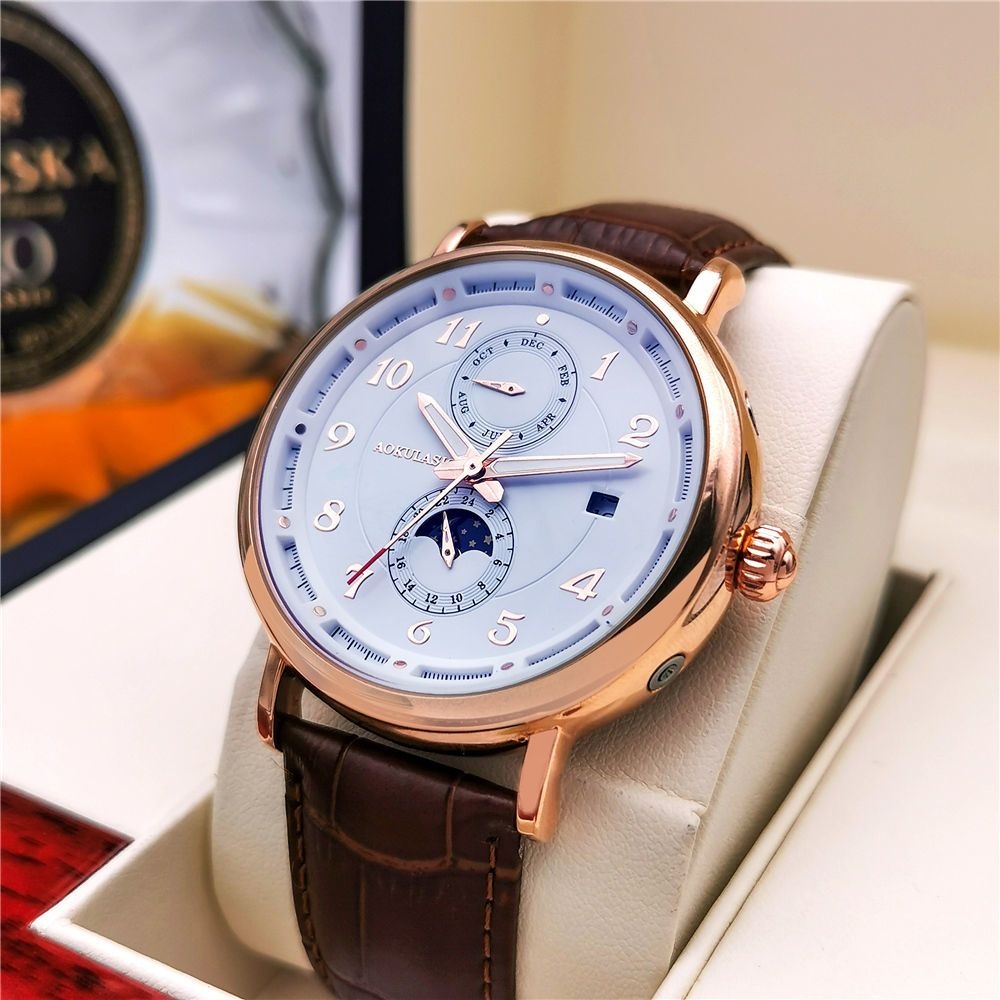 Light Luxury Men's Mechanical  - Luxury Watch Name Brands ulasan dan harga