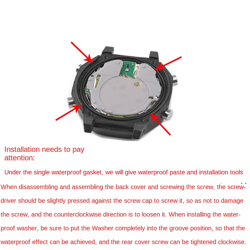 Rear cover waterproof ring for - Casio Watch G-Shock Ga-2100 ulasan dan harga