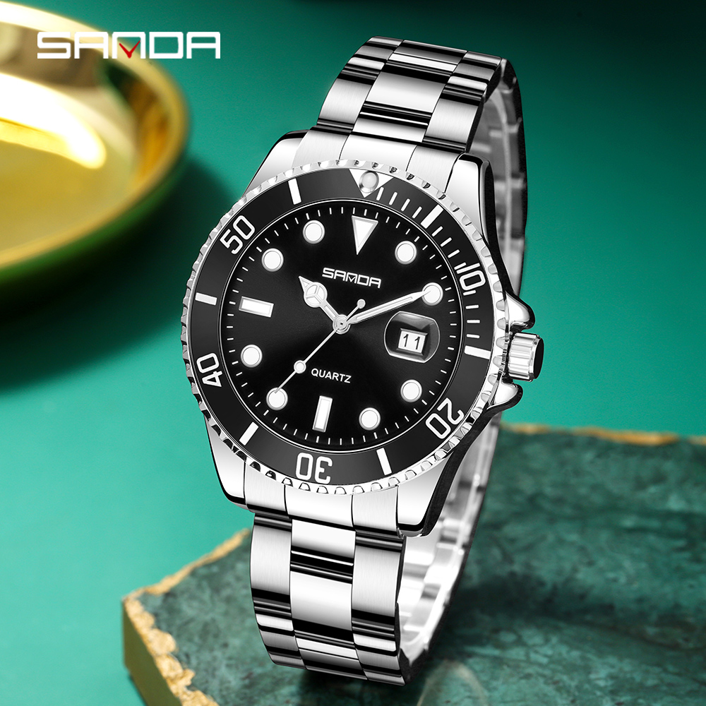 SANDA 1099 Fashion Luxury Men' - Luxury Watch Shop ulasan dan harga