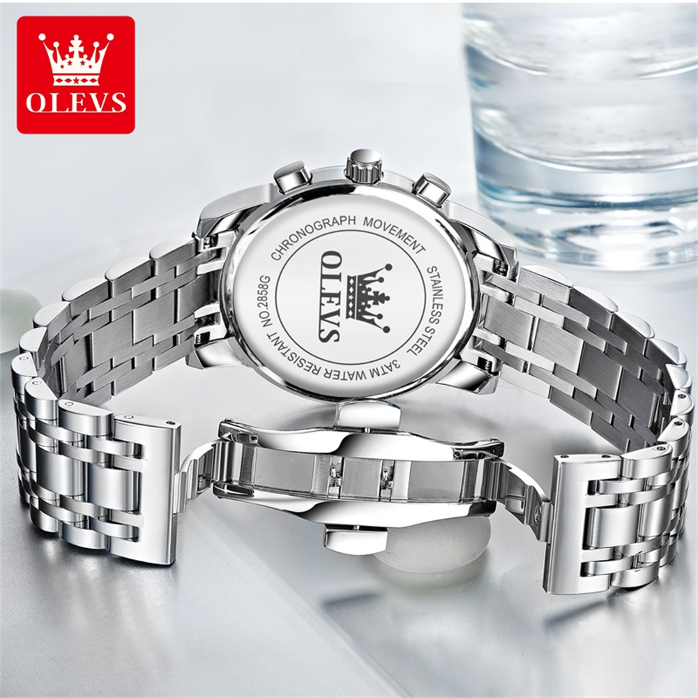 OLEVS Popular men's watches st - Luxury Watch For Sale ulasan dan harga